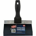 Dynamic Paint Products Dynamic 8 in. Blue Steel Taping Knife with Black Plastic Handle DYN748